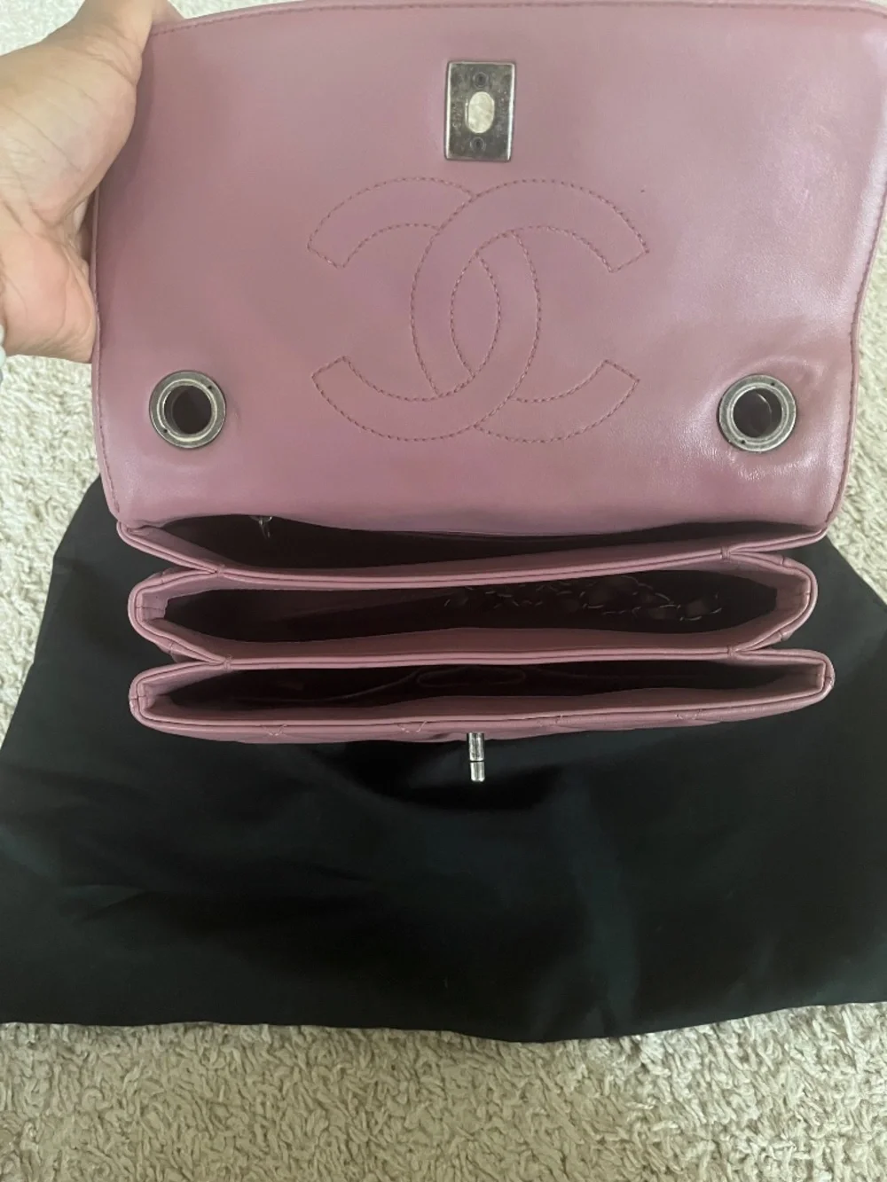 Chanel Quilted Trendy (Pink)